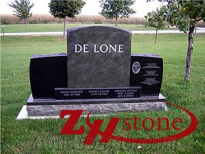 Good Quality Polished Tear Drop Indian Red/ Imperial Red Granite Tombstone Design/ Upright Monuments/ Headstones/ Monument Design/ Custom Monuments