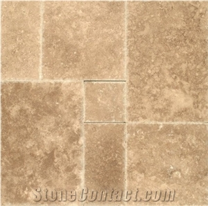 Walnut Versailles Pattern Travertine