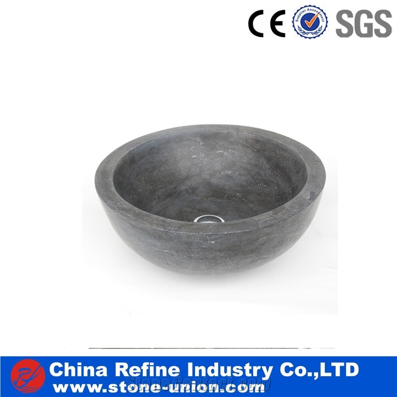 Blue Limestone Sink and Basin Factory Wholesale,Hotel Toilet Project Use, Natural Building Stone Decoration Vessel Sinks, European Style
