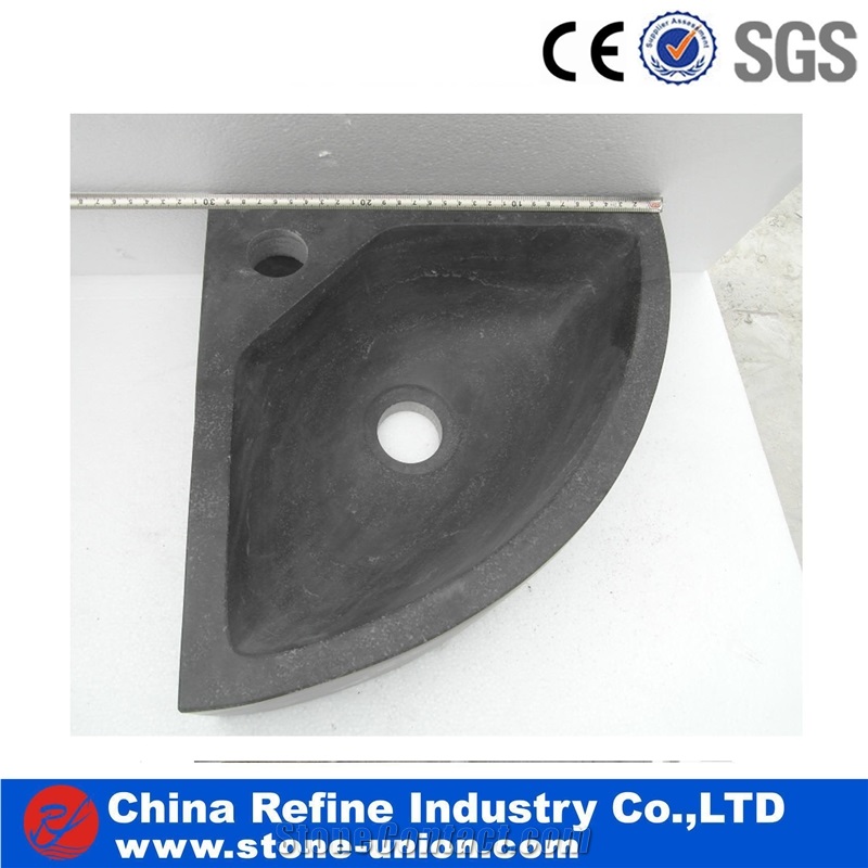 Cheap Stone Triangle Wash Basin in Bathroom ,Limestone Wash Sink in Kitchen