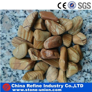 Dark Dandong Green Mechanism Pebble in Bulk , Dark Green Pebbles for Sale , Green Paving Stone Walkway