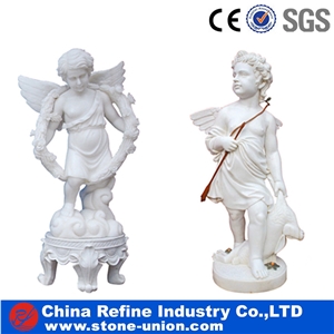Latest Marble Statue , White Marble Sculpture , Grade a White Marble Carving Handcraft