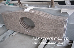 G611 Granite Vanity, Red Granite Countertops, Polished Cut Size for Countertop, Vanity Top, Project, Building Material G611 Granite Vanity, Red Granite Countertops, Polished Cut Size for Countertop, Vanity Top, Project, Building Material