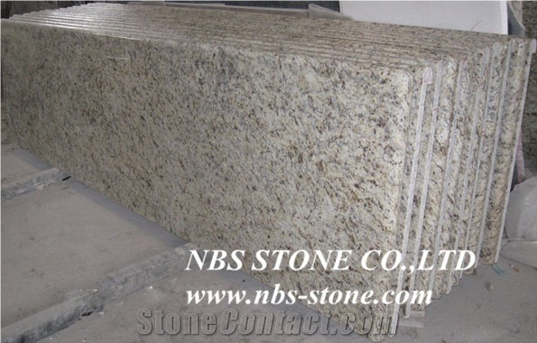 Giallo Ornamental Granite，Polished Countertop,Kitchen Tops Project,Building Material
