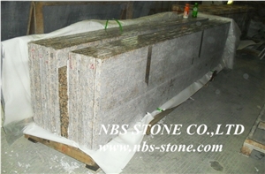 Giallo Veneziano Fiorito Yellow Countertop,Kitchen Tops Project,Building Material