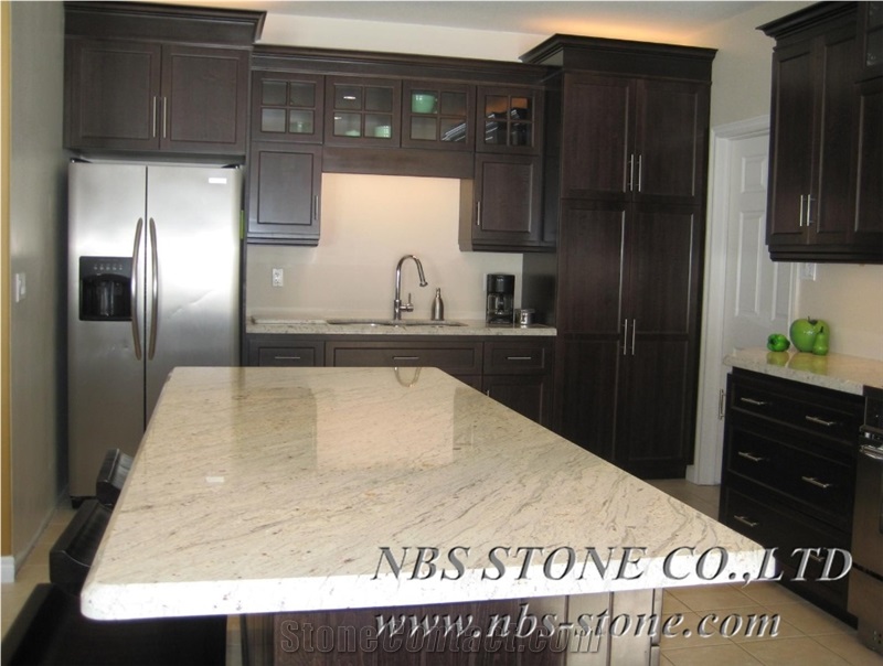 Glacier White Granite Countertop,Kitchen Tops Project,Building Material
