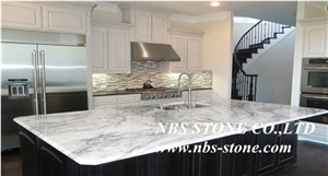 Glacier White Granite Countertop,Kitchen Tops Project,Building Material