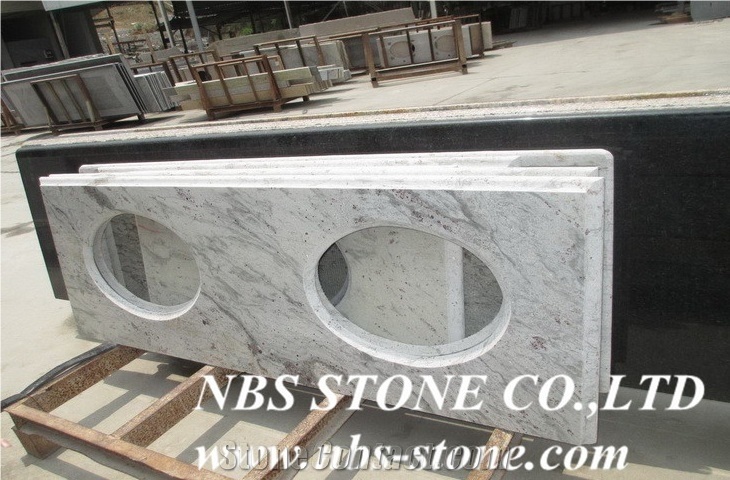 Old White Galaxy Granite Vanity,Bathroom Tops,Countertops,Polished Stone Vanity Tops,Low Price