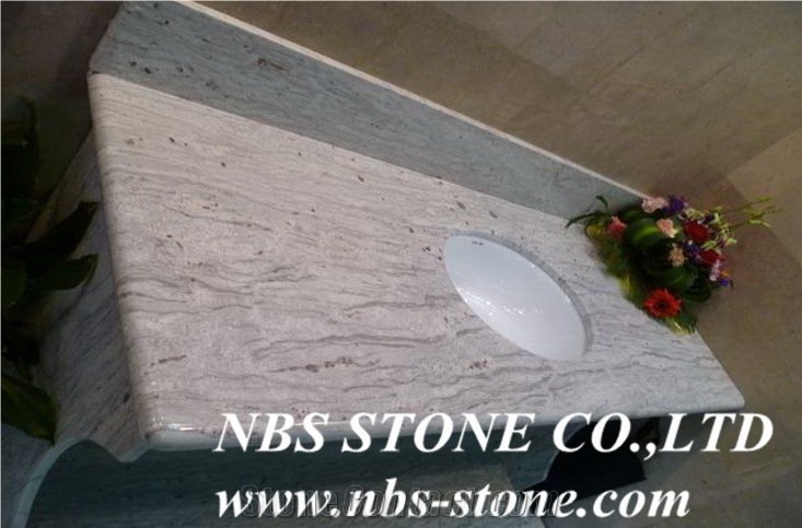 Old White Galaxy Granite Vanity,Bathroom Tops,Countertops,Polished Stone Vanity Tops,Low Price