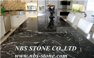 Stylish Black Forest Granite,Silver Paradiso Granites, India Black,Kitchen Tops,Polished Countertops,Low Price
