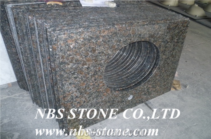 Tan Brown Granite,Kitchen Tops,Polished Countertops,Bench Tops