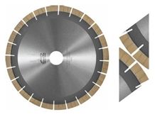 "Fan-T" Edge Cutting Blade and Segment for Granite - Silver Brazed (High Frequency Welding)