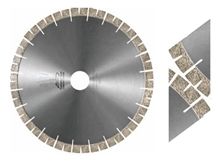 "Fan-V" Edge Cutting Blade and Segment for Granite - Silver Brazed (High Frequency Welding)