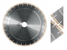 Horizontal Cutting Blade and Segment for Marble - Silver Brazed (High Frequency Welding)