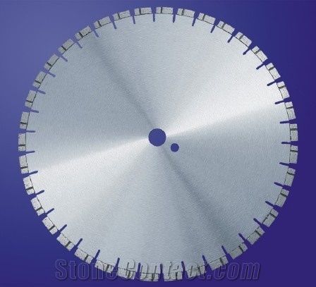 Laser Welded Blades-Cured Concrete (Short Segment)