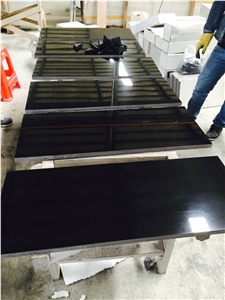 Pure Black Marble Tiles and Slabs