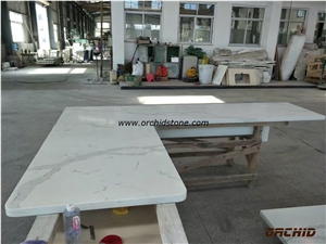 Calacatta Caesarstone Quartz Engineered Kitchen Tops,Calacatta Gold Engineered Stone Quartz Zodia Quartz Countertops,Silestone Calacatta Bianca Artificial Stone Island Tops,Zodiaq Quartz