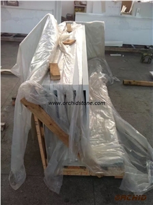 Engineered Stone,Calacatta Oro Quartz Tiles,Calacatta Oro Engineered Stone for Counter Tops,Bianca Cararra Engeneered Stone Countertops
