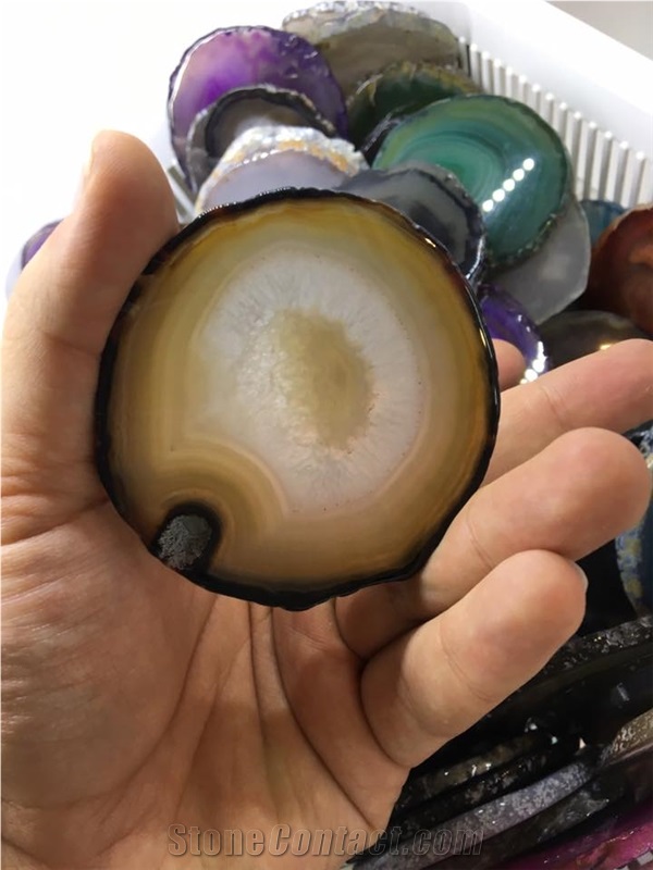 Agates Coasters