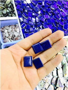 Lapis Lazuli Cube, Lapis Lazuli Semiprecious Stone Gemstone & Precious