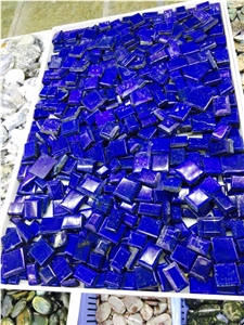 Lapis Lazuli Cube, Lapis Lazuli Semiprecious Stone Gemstone & Precious