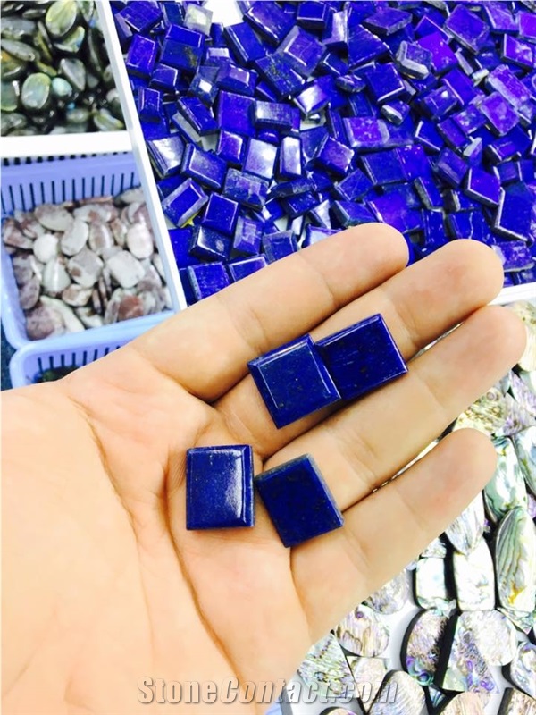 Lapis Lazuli Cube, Lapis Lazuli Semiprecious Stone Gemstone & Precious