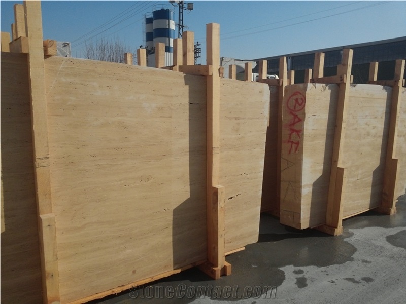 Classic Mut Travertine Slabs, Medium Travertine Slabs & Tiles