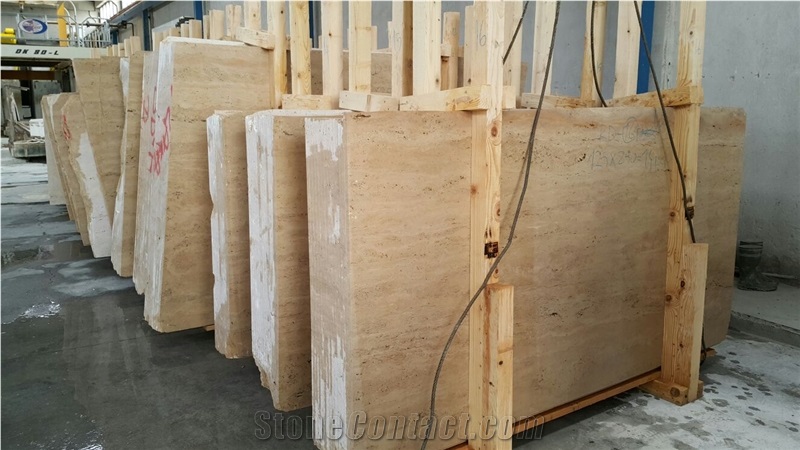 Classic Mut Travertine Slabs, Medium Travertine Slabs & Tiles