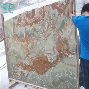 Afghanistan Green Onyx Home Decor Slabs & Tiles