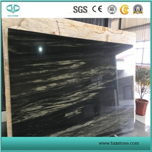 Green Granite, Green Galaxy Granite Slab Flooring Tile