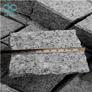 Grey Granite, G601 Granite Cube Stone, Light Grey Granite Cobble Stone for Paving Outside