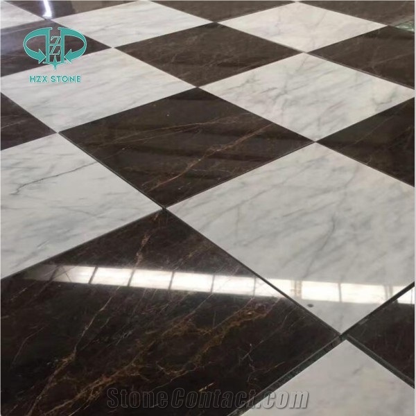 Portoro Gold Column,Brown Marble,St.Laurent Marble Tiles & Slabs