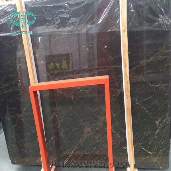 Portoro Gold Column,Brown Marble,St.Laurent Marble Tiles & Slabs