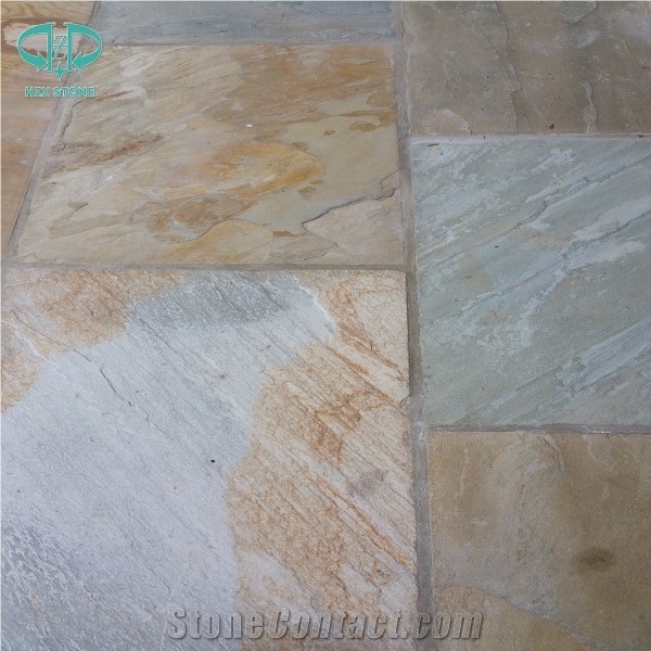 Yellow Grey Quartzite Tiles,Quartzite Pavers,Paving Stone,Quartzite Patio Stones,Quartzite Wall Tiles,Quartzite Floor Tiles,Quartzite Stone Pavers