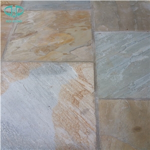 Yellow Grey Quartzite Tiles,Quartzite Pavers,Paving Stone,Quartzite Patio Stones,Quartzite Wall Tiles,Quartzite Floor Tiles,Quartzite Stone Pavers