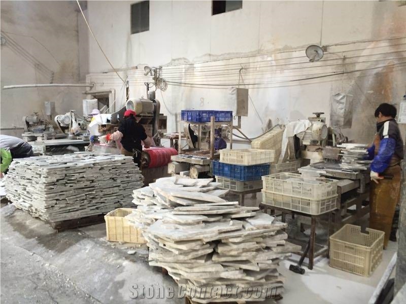 Granite Indoor and Outdoor Walling Mosaic Tiles,Split Face Granite Mosaic