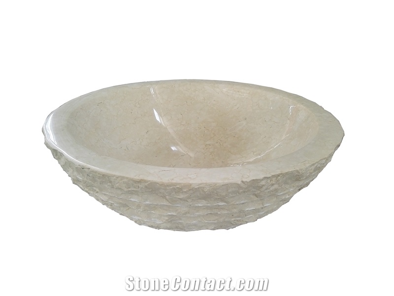 Sandstone Farm Sink Wooden Sandstone Square Sink for Bathroom Sink