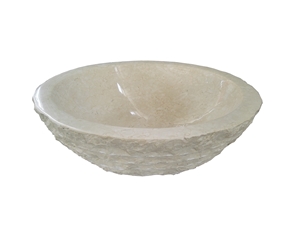 Sandstone Farm Sink Wooden Sandstone Square Sink for Bathroom Sink