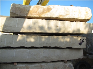 Thala Beige Limestone Block, Tunisia Beige Limestone