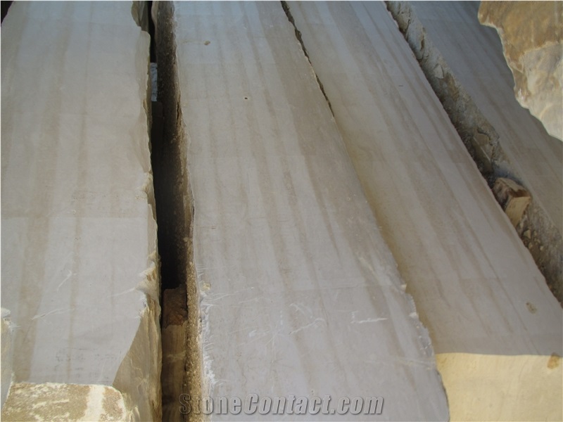 Thala Beige Limestone Block, Tunisia Beige Limestone