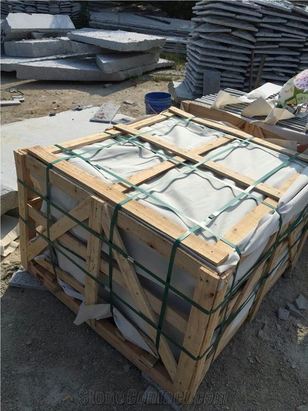 Natural White Light Grey G603 Granite Mushroom Stone ,Natural Surface for Exterial Wall Cladding,Building Decorative Stone,Competitive Price