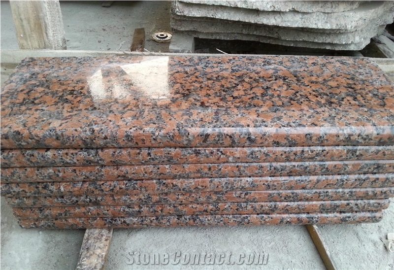 Granite Step,G562 Polished Step, G562 Flamed Riser, G562 Stair Tread, G562 Stair Riser, Granite Threshold