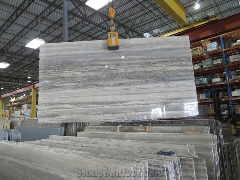 Travertine Ocean Blue