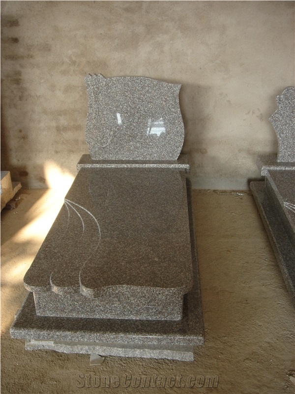 G664 Poland Tombstone, G664 Granite Monument & Tombstone,Granite Western Style Single Monuments,Granite Design,Engraved Tombstones,Granite Headstones,G664 Gravestone,Angel Monuments,Double Monuments