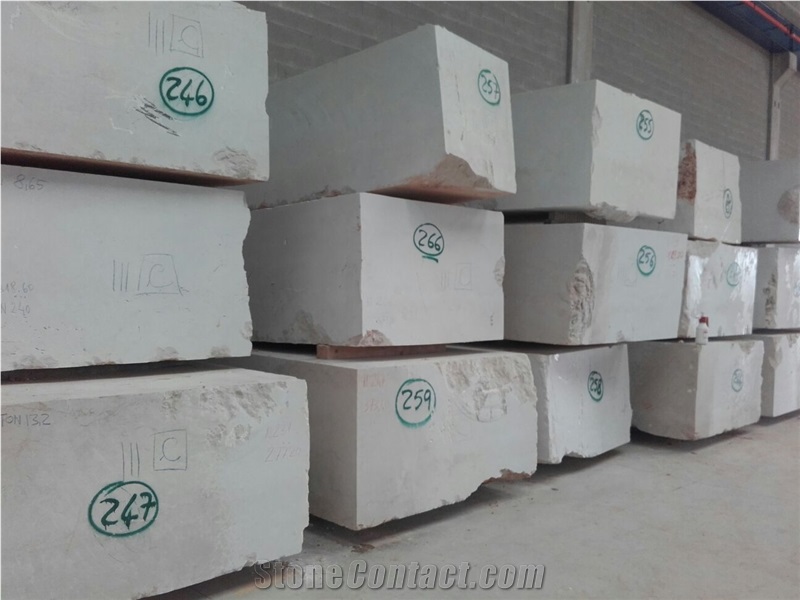 Botticino Light Marble Blocks