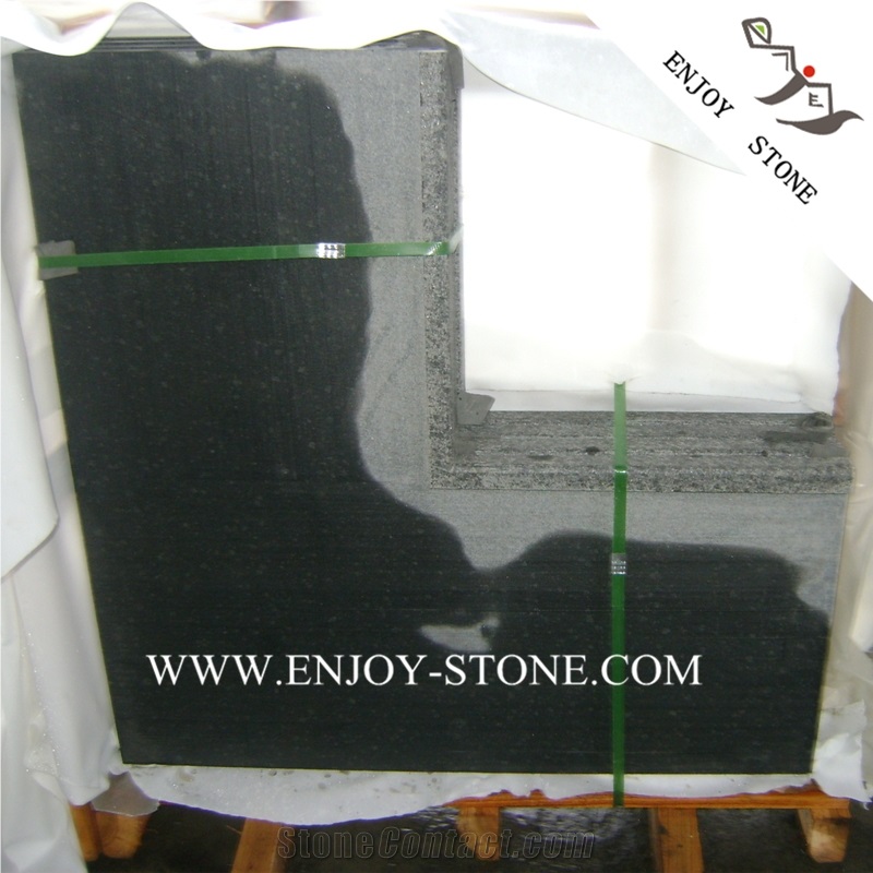Absolute Black Basalt Swimming Pool Pavers,China Black Pearl Basalt Bullnose Pool Coping,G684 Black Basalt Bullnose Pool Coping,Fuding Black Basalt