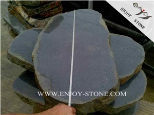 Basalt Flagstone Wall,Basaltina Irregular Flagstone,Zhangpu Grey Basalt Flagstone Walkway Paver,Gray Basalto Random Flagstones,Basalt Crazy Paver