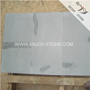 Black Basalt Quarry,Hainan Black Basalt,Black Absolute Basalt with Honeycomb,Cat Paws on Surface