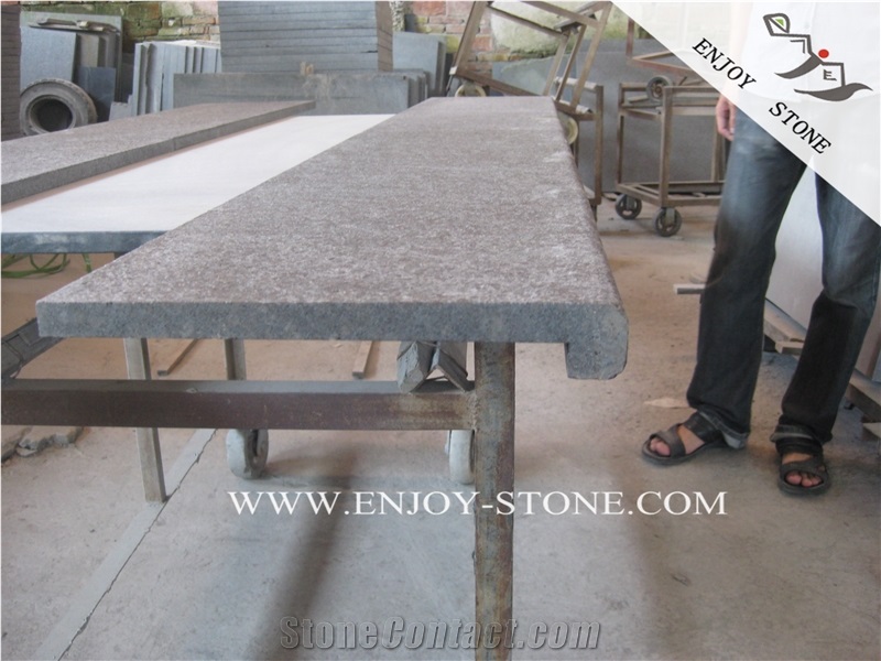 Black Pearl Basalt Pool Coping,Padang Black Basalt Pool Corner,Fujian Black Basalt Pool Tile,China Black Basalt Pool Tile,Basalt Swimming Pool Tiles