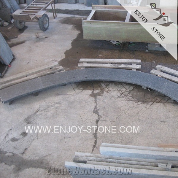 Black Tile, Swimming Pool Basalt Tile,Swimming Pool Bullnose Tile,Pool Coping,Black Swimming Pool Tile
